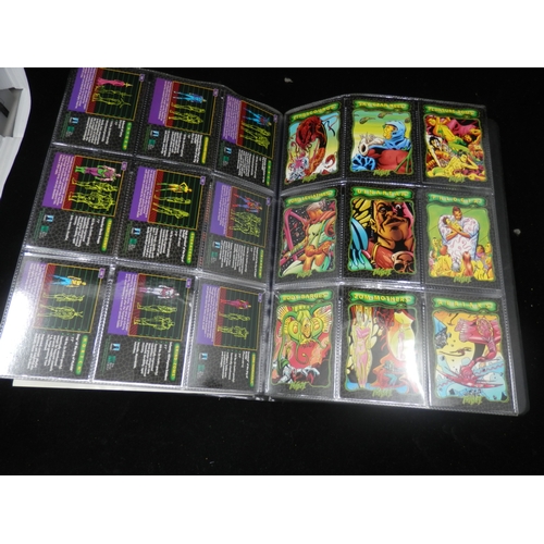 30 - Collectors Cards: Official Plasm by Defiant Plasm Zero Issue Card Set Album (1993) Complete 150 Card... 