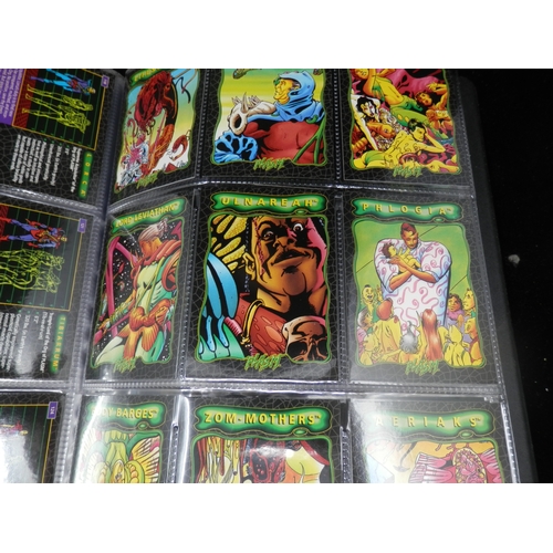 30 - Collectors Cards: Official Plasm by Defiant Plasm Zero Issue Card Set Album (1993) Complete 150 Card... 