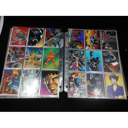 37 - Collectors Cards: Complete Set of 90 Shadow Hawk by Comic Images Cards plus Promos & 9/9 Images of S... 