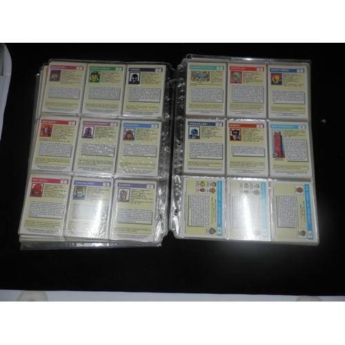 42 - Collectors Cards: 1990s Marvel Comics Super Heroes Complete Set of 162 Cards plus all 5 Holo Cards