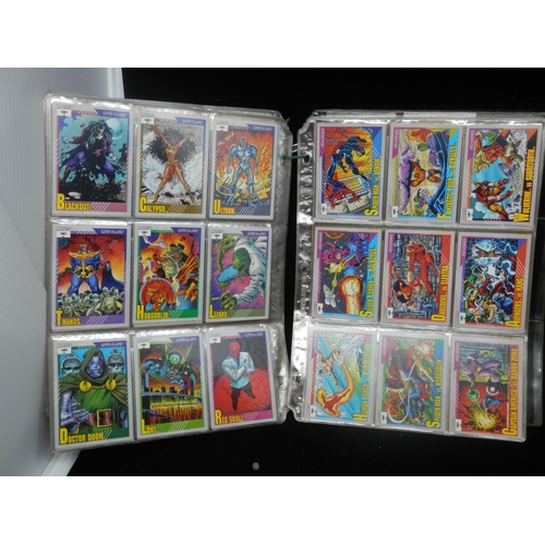 47 - Collectors Cards: Complete Set of 1991 Marvel Superheroes Cards plus the 5 Holo Cards