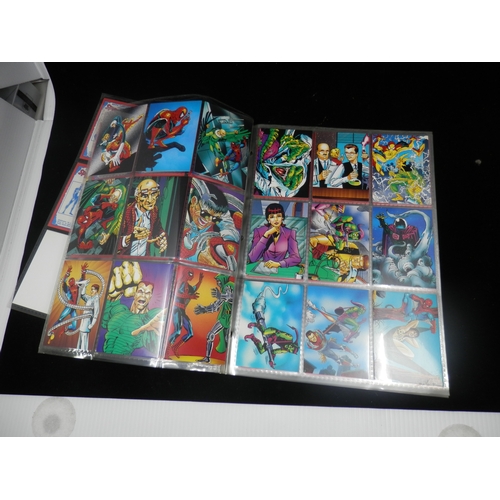 48 - Collectors Cards: 1992 Marvel 30th Spiderman Anniversary Cards-Complete Set of 90 plus 6 Holo Cards