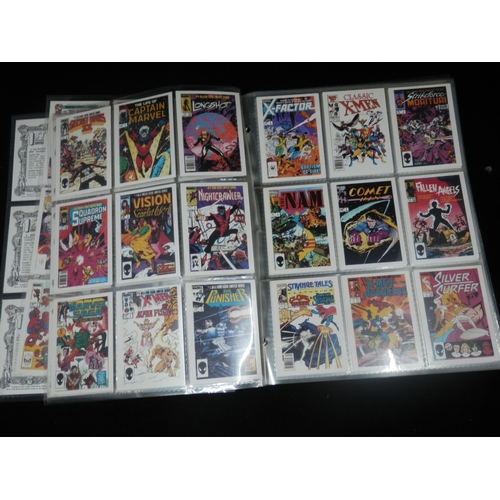 51 - Collectors Cards: Complete Set of 100 Marvel 1991 1st Covers Trading Cards Series II