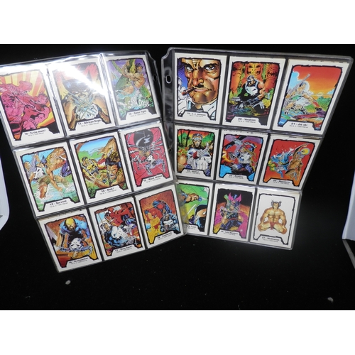 53 - Collectors Cards: Complete Set of 45 Jim Lee Trading Cards