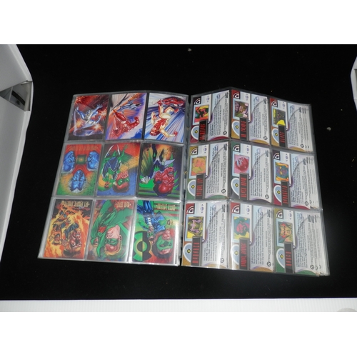 55 - Collectors Cards: Complete Set of 90 DC Skybox Master Series 1994 plus Holos