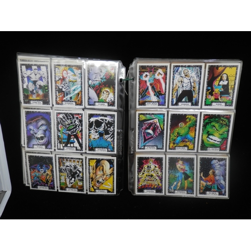 58 - Collectors Cards: Complete Set of 90 The Incredible Hulk CCG 1991