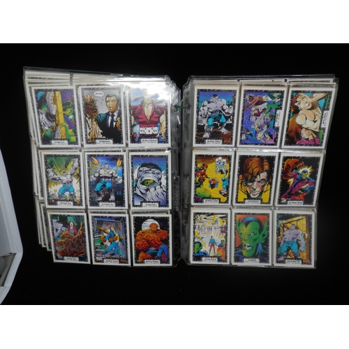 58 - Collectors Cards: Complete Set of 90 The Incredible Hulk CCG 1991