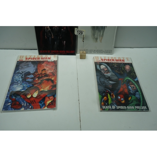 129 - Collection of Marvel Ultimate Spider-Man comic books: 