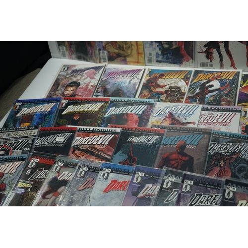 130 - Collection of Daredevil comic books, various issues from Marvel Knights series.