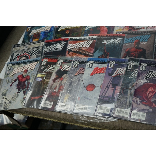 130 - Collection of Daredevil comic books, various issues from Marvel Knights series.