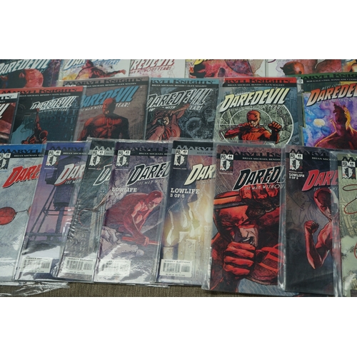 130 - Collection of Daredevil comic books, various issues from Marvel Knights series.