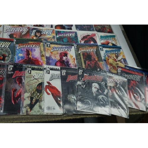 130 - Collection of Daredevil comic books, various issues from Marvel Knights series.