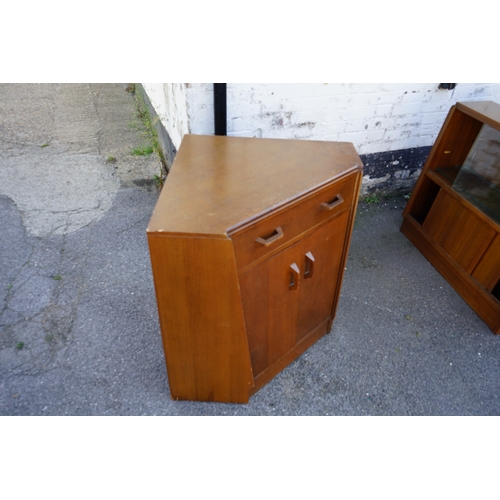 164 - Vintage Mid Century G Plan Corner Cabinet/Desk