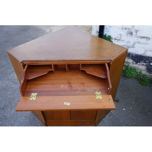 164 - Vintage Mid Century G Plan Corner Cabinet/Desk