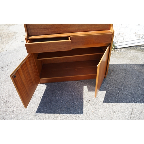 236 - Mid Century Teak Bureau