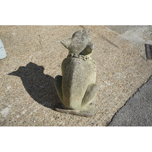 407 - Heavy Stone Gargoyle 60cm Tall