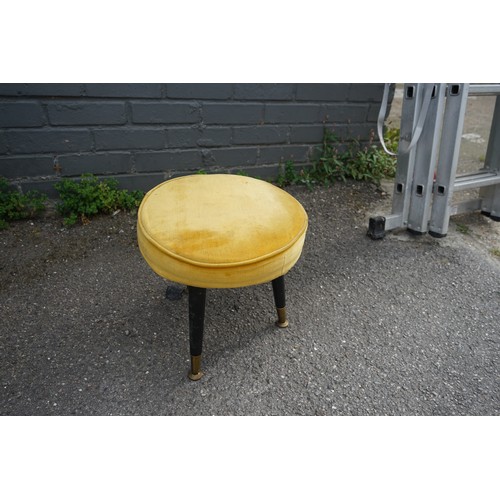 234B - Vintage Mid Century Stool