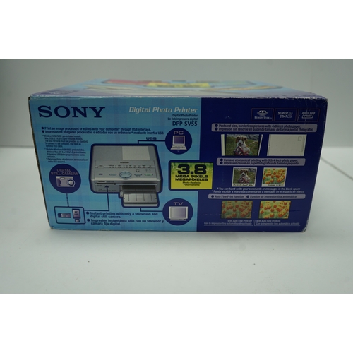 414 - Sony Digital Photo Printer, DPP-SV55, boxed.