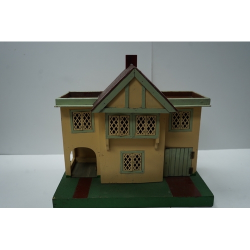 420 - Vintage Wooden Dolls House with Furniture to Include Vintage My Dolly's Kitchen Series Kitchen Unit ... 