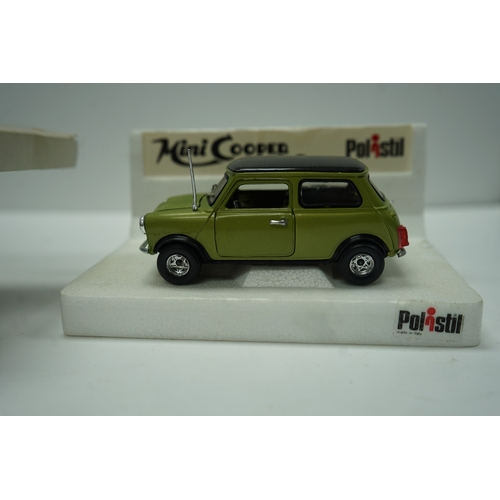 437 - Polistil Mini Cooper 1300 Diecast model