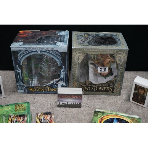 218 - Lord of the Rings Collectors Lot, a Two Towers EDV 9189 Golum Figurine DVD Set Mint and Boxed, Retur... 