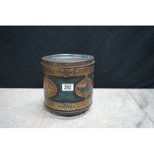 292 - Old Bluebird toffee Tin