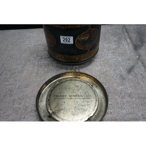 292 - Old Bluebird toffee Tin