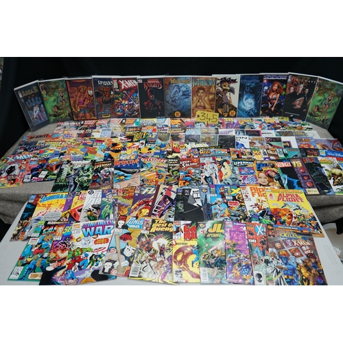 345 - Large Lot of Comic Books I Include Ltd Edition Issues, First Issues etc