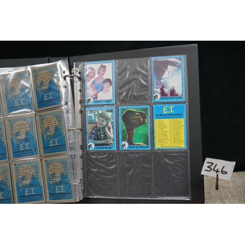 346 - 1982 Set of Original ET Collectors Cards-Complete Base Set, Mint Condition in a Binder