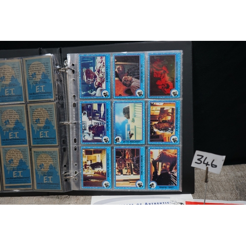 346 - 1982 Set of Original ET Collectors Cards-Complete Base Set, Mint Condition in a Binder