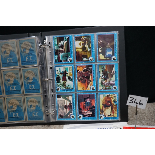 346 - 1982 Set of Original ET Collectors Cards-Complete Base Set, Mint Condition in a Binder