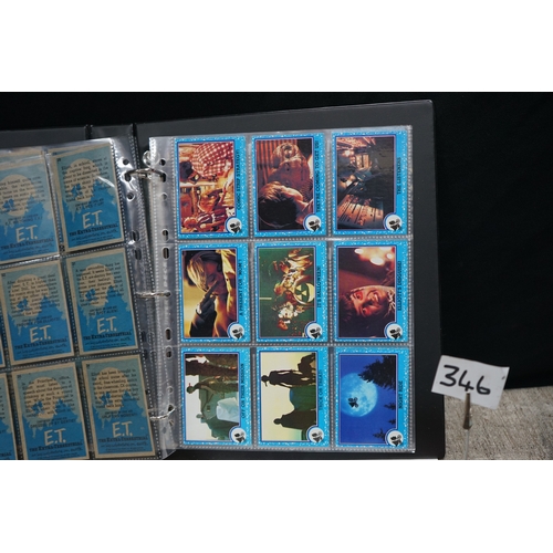 346 - 1982 Set of Original ET Collectors Cards-Complete Base Set, Mint Condition in a Binder