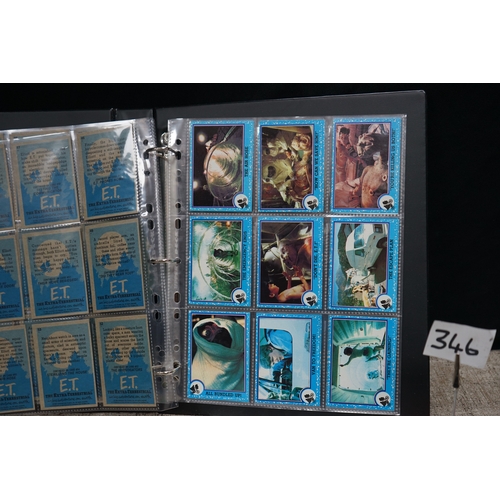 346 - 1982 Set of Original ET Collectors Cards-Complete Base Set, Mint Condition in a Binder