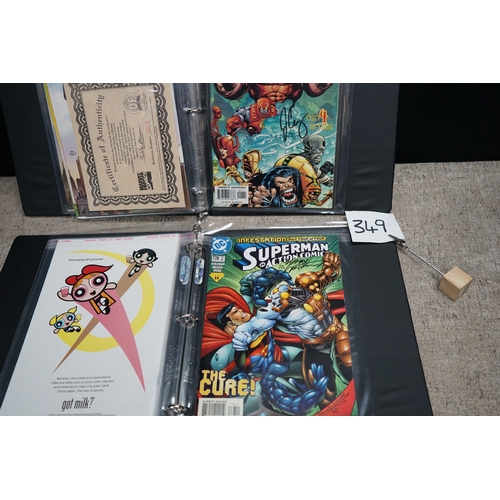 349 - Series of Autographed Marvel Comics: Thor 17, Iron Man 22, Peter Parker 11, Juggernaut The 8th Day a... 