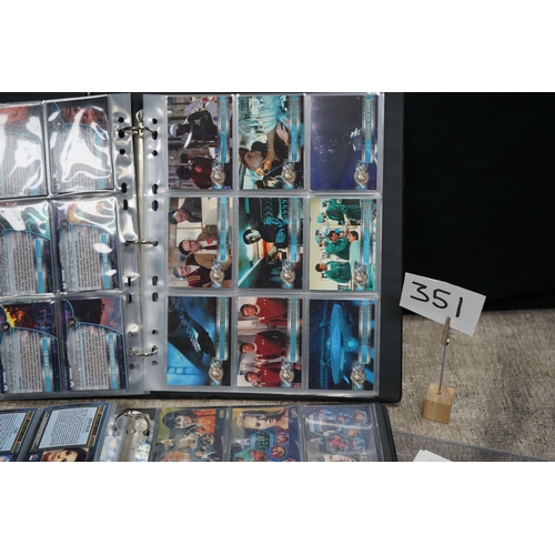 351 - Collection of Star Trek 35th Anniversary Edition Collectors Cards, Complete Set of 72, Cinema 2000 t... 