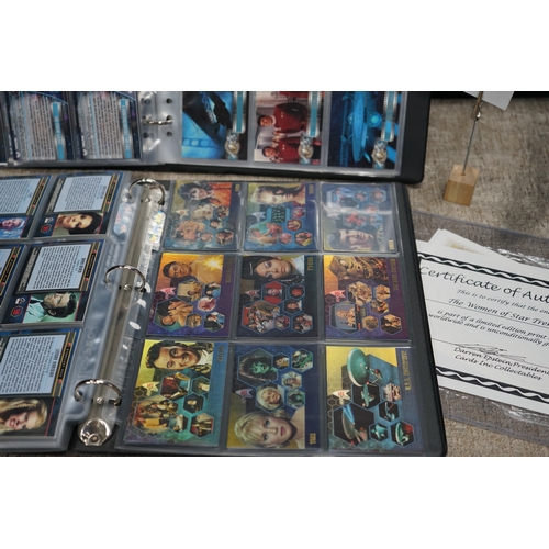 351 - Collection of Star Trek 35th Anniversary Edition Collectors Cards, Complete Set of 72, Cinema 2000 t... 