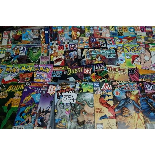 354 - Large Mixed Lot of Comic books to include Limited Edition Issues, First Issues etc