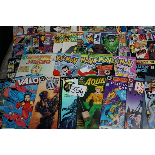 354 - Large Mixed Lot of Comic books to include Limited Edition Issues, First Issues etc