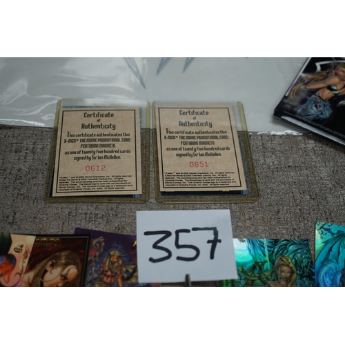 357 - Collection of Memorobilia to include: Darkchylde comics etc: Darkchlyde No1 Exclusive Cover, Dark Ch... 