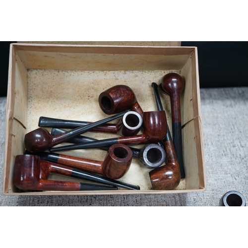 223 - Boxed of Unused Deadstock 1950s/60s London Made Tobacco Pipes