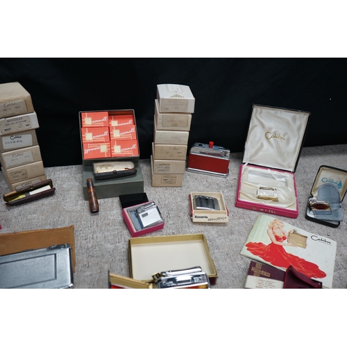 230 - Collection of Unused and Packaged Vintage Lighters to include, Ronson, Brummell etc (includes unopen... 