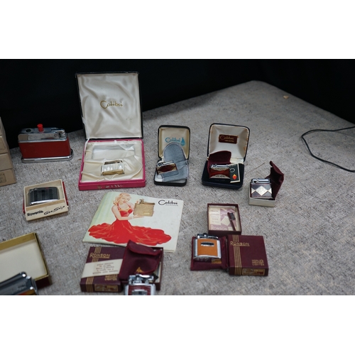 230 - Collection of Unused and Packaged Vintage Lighters to include, Ronson, Brummell etc (includes unopen... 