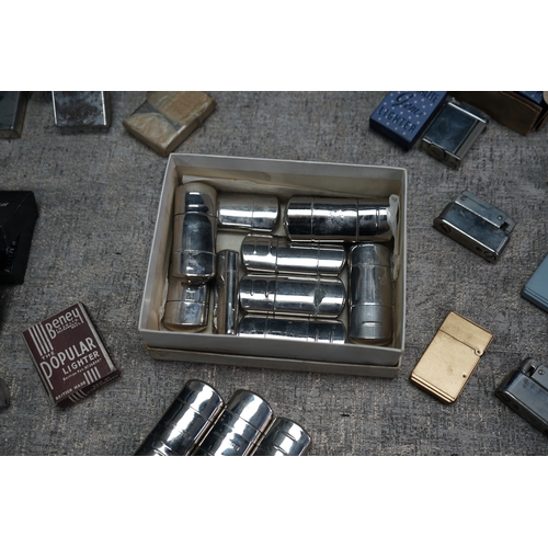 233 - Large Collection of New Old Stock Lighters from a West End Retailer- Unused Vintage Lighters in Orig... 