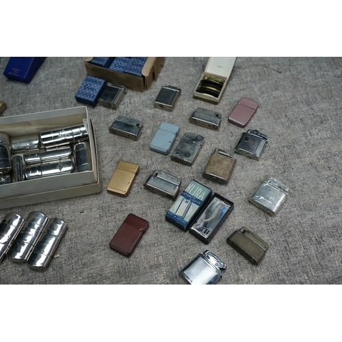 233 - Large Collection of New Old Stock Lighters from a West End Retailer- Unused Vintage Lighters in Orig... 