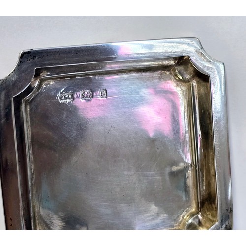 73J - Group of silver inkwells