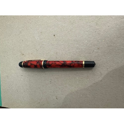 474 - Vintage Waterman Phileas Coral Patterned Fountain Pen