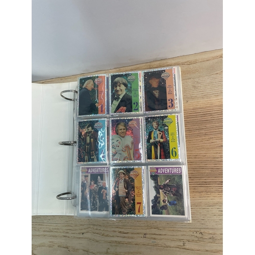 149 - Collectors Cards: A Binder to Contain Doctor Who CCG-Complete Sets of Series 1-4 plus Promos. (1994-... 