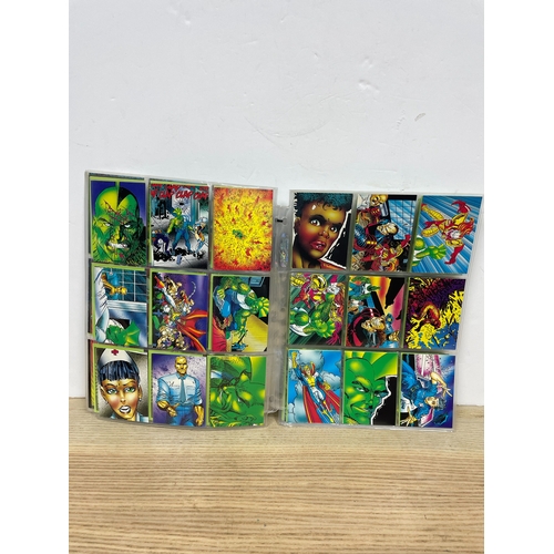 160 - Collectors Cards: The Savage Dragon A Complete Set of 90 Cards plus Six of Six Prism Cards