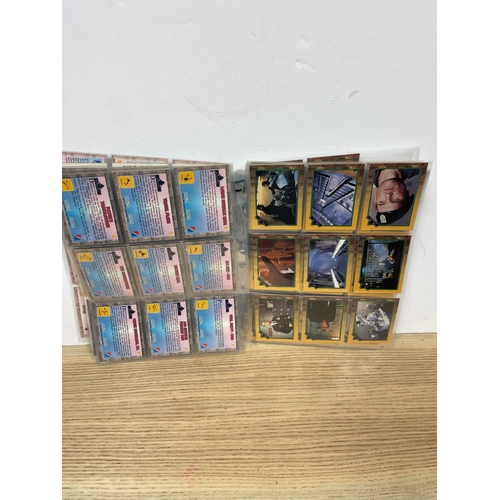 163 - Collectors Cards: 1994 Stargate CCG 100/100 BASE CARDS & 34 Special Promo Cards