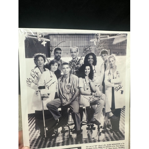 358i - Autographed cast photo of the TV show 